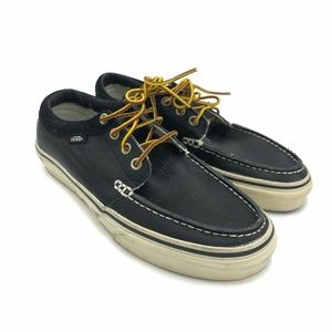 Vans leather Moc toe shoes sneakers